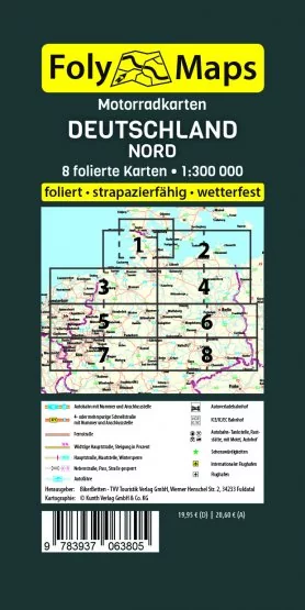 Blattschnitt Folymaps Deutschland